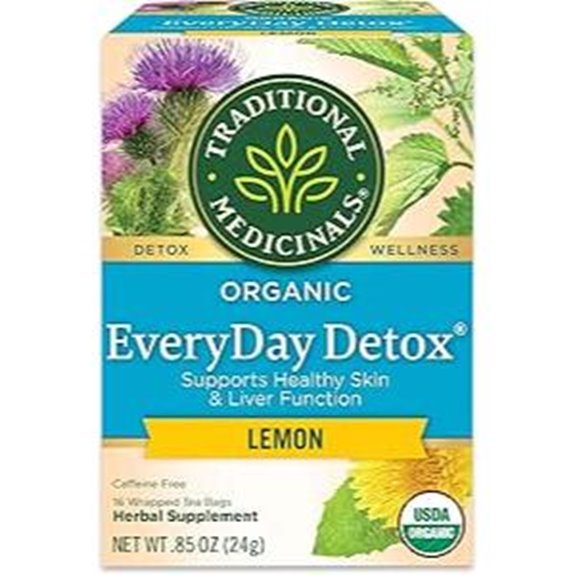 Traditional Medicinals Organic Everyday Detox Tea bags