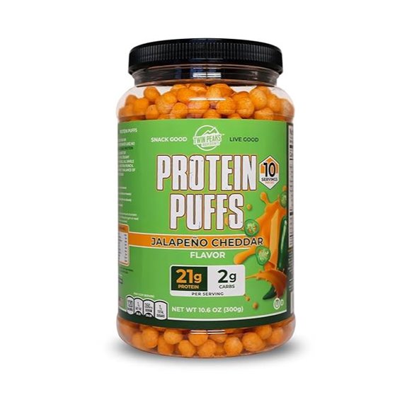 Twin Peaks Jalape&ntilde;o Cheddar Protein Puffs (Keto)
