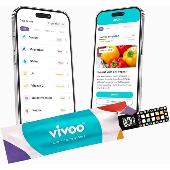 urine keto test strips pack