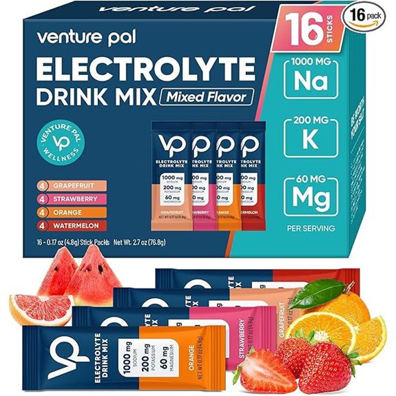 Venture Pal Zero-Calorie Electrolyte Drink Mix Packets