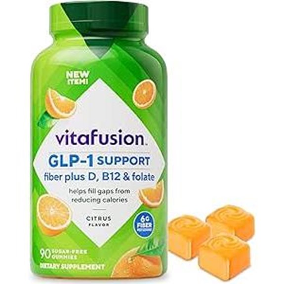 Vitafusion GLP-1 Fiber Plus Gummies Sugar Free