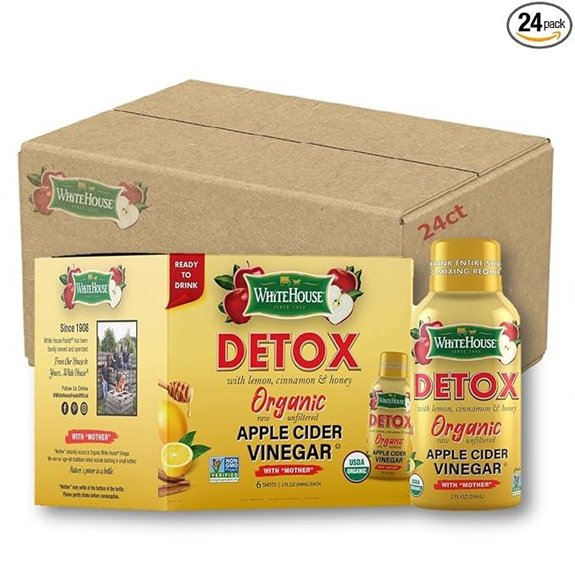 White House Detox Apple Cider Vinegar Shots (24)