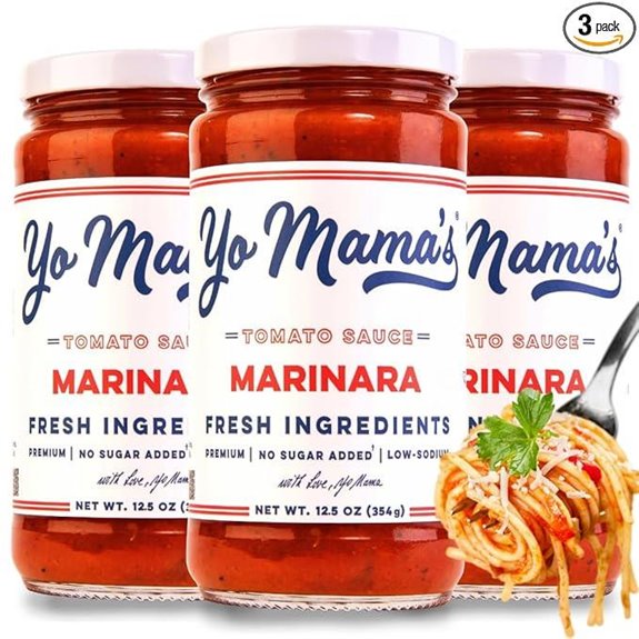 Yo Mama's Keto Marinara Sauce - 3 Jars No Sugar Added