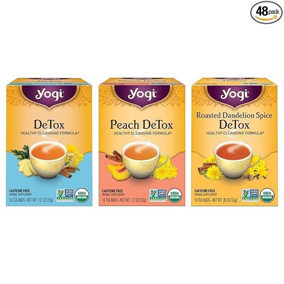 Yogi Herbal DeTox Variety Pack (3 Pack)