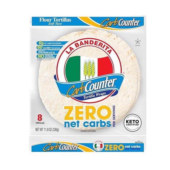 La Banderita ZERO Net Carbs Flour Tortillas (Pack)